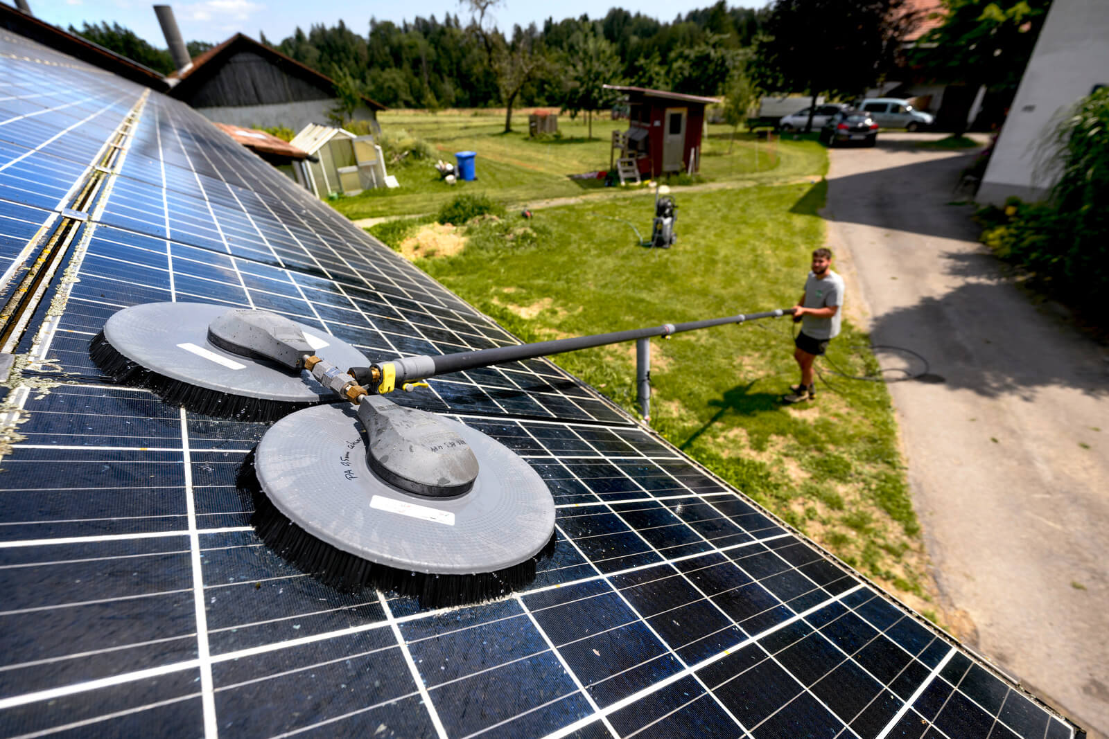 Solar Panel Cleaning