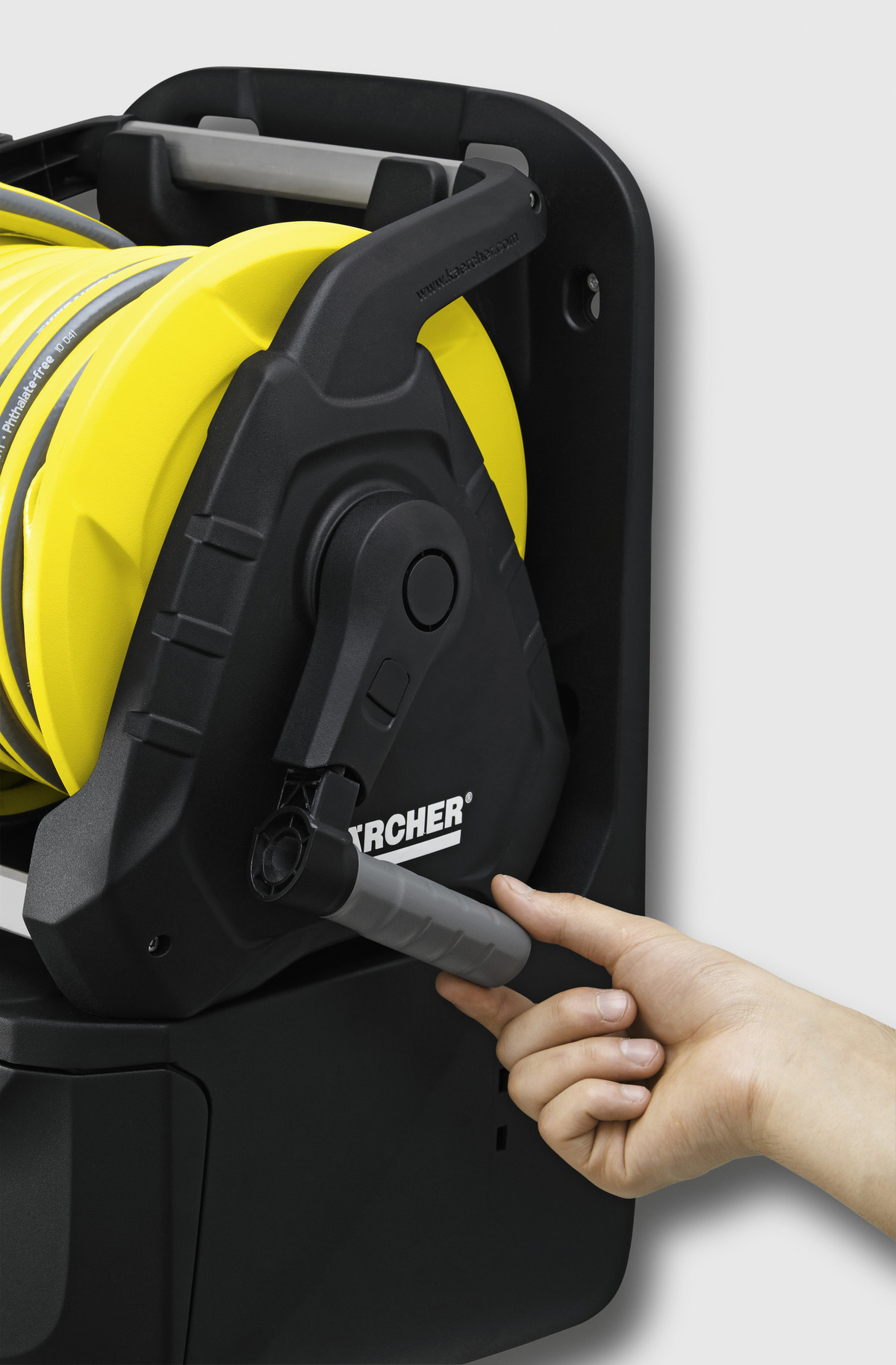 Karcher Hose Reel with Crank 5/8 (15mm) Box - Cleaning Clinic